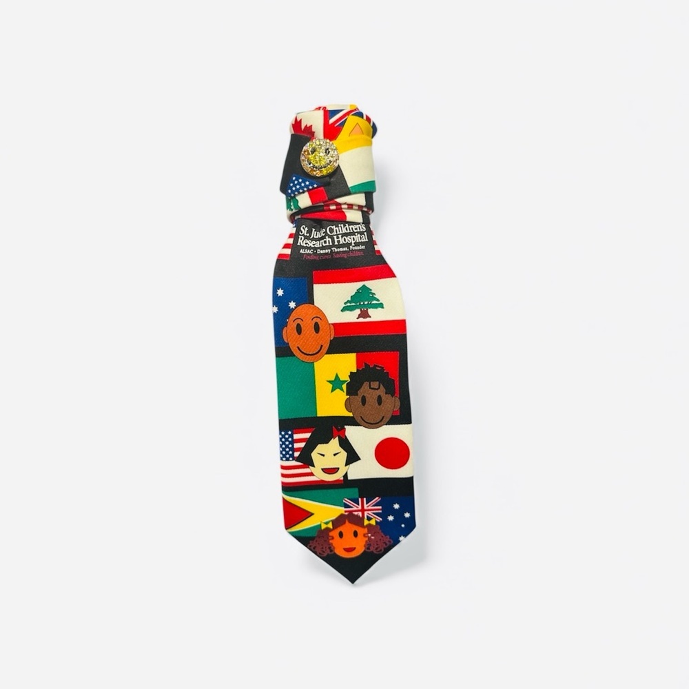 Multicolor St. Jude Children’s Hospital Necktie NO NECKLACE